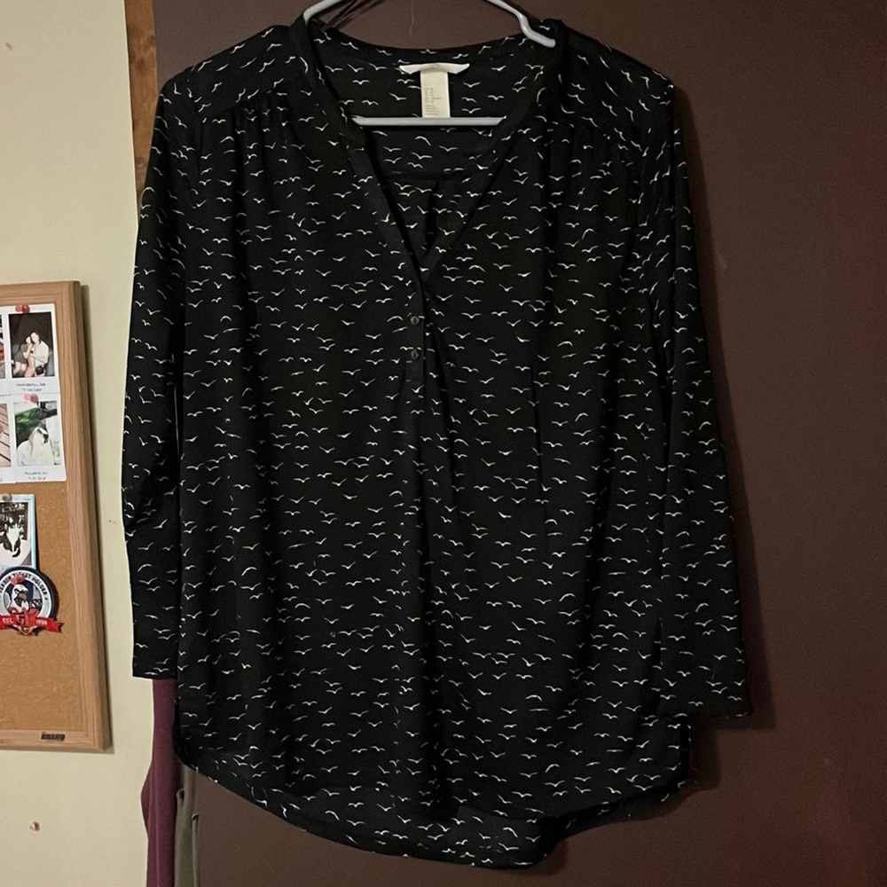 H&M 3/4 Arm Length Blouse